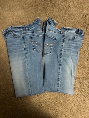 2 pr. American Eagle Outfitters Skinny Jeggings